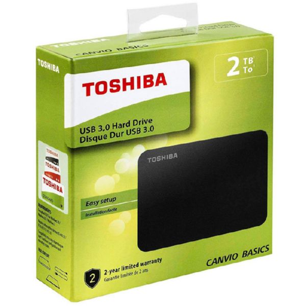 DISCO EXTERNO 2TB USB TOSHIBA CANVIO BASIC