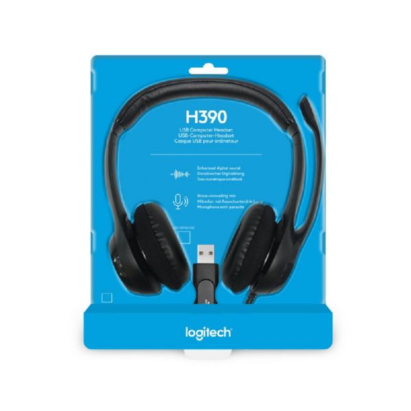 Headset Logitech H390 con USB