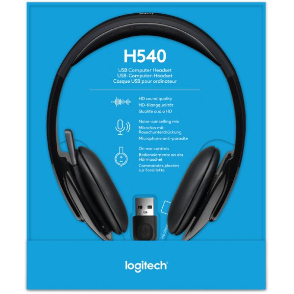 Headset Logitech H540 con USB