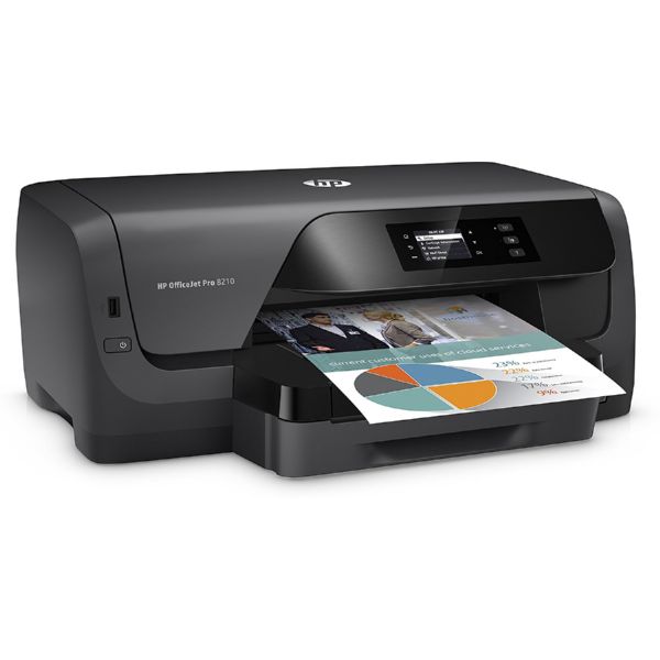 Impresora A4 color HP OfficeJet Pro 8210 4 tintas 