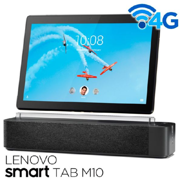 Tablet Lenovo smart TAB M10 10" 2gb+16gb con altavoz alexa