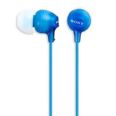 Auriculares IN-EAR Cable SONY Confortable Fit color Azul MDREX15LP