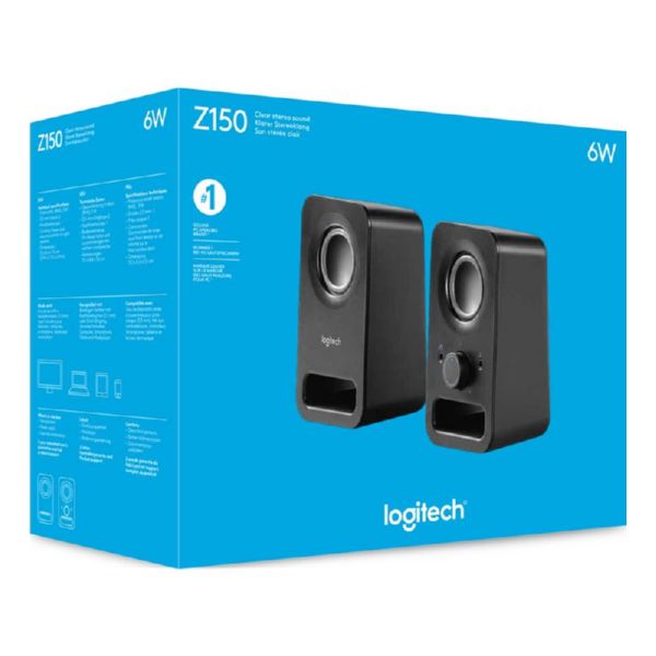 Altavoces PC 2.0 Logitech Z150 Negros