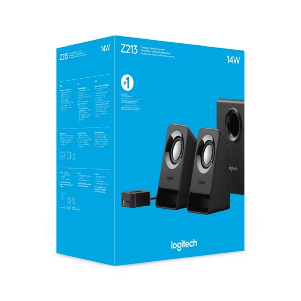 Altavoces PC 2.1 Logitech Z213 14W RMS