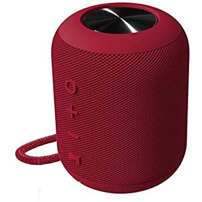 Altavoz Bluetooth Platinet Peak Rojo Waterproof IPX5