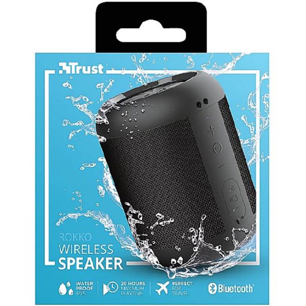 Altavoz Bluetooth TRUST ROKKO Waterproof  20h microSD 10w