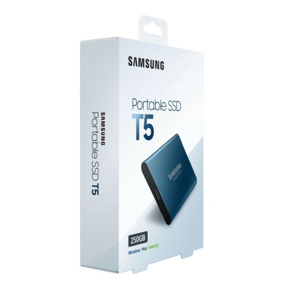 DISCO EXTERNO 250GB SSD USB SAMSUNG T5 PORTABLE
