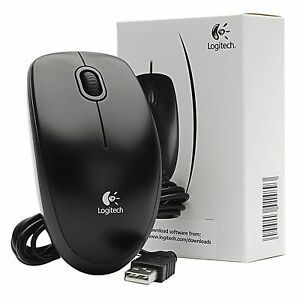 Raton con Cable LOGITECH B100 color Negro