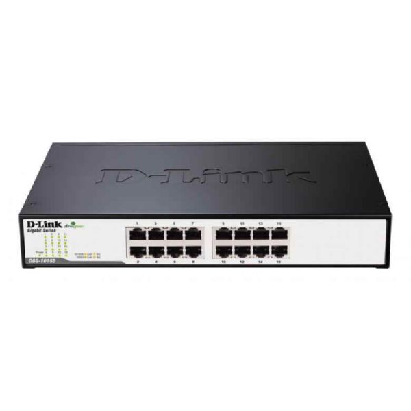 Switch D-LINK DGS-1016D 16 Puertos 10/100/1000Mbps Gigabit