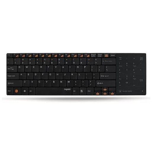 TECLADO CON TOUCHPAD ULTRASLIM ALUMINIO WIRELESS RAPOO E9080