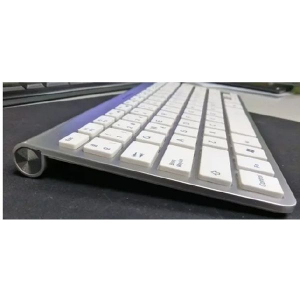 TECLADO MINI BLUETOOTH ALUMINI I BLANC KLONER KTB0025