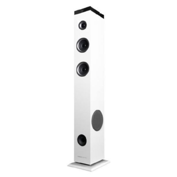 Torre Sonido Energy Sistem TOWER 3 g2 White 2.1 45W FM Bluetooth USB MicroSD E.Linea Mando a Distancia 13x17x100 cm